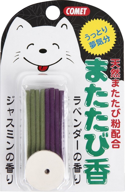 猫のまたたび】マタタビ お線香 天然またたび粉配合 またたび香